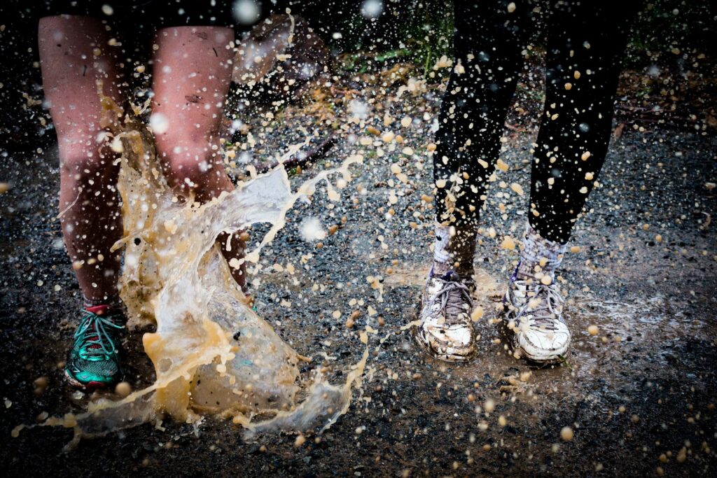 botas de agua para niños