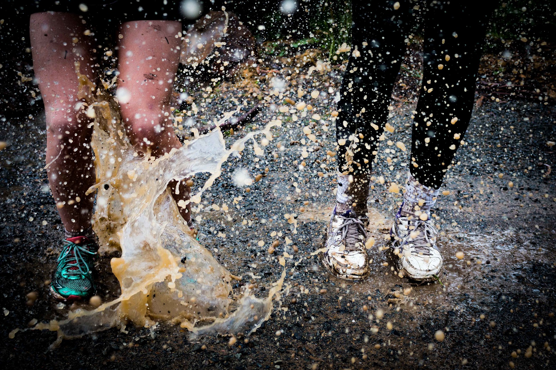 Las botas de agua son perfectas para niños intrépidos y traviesos