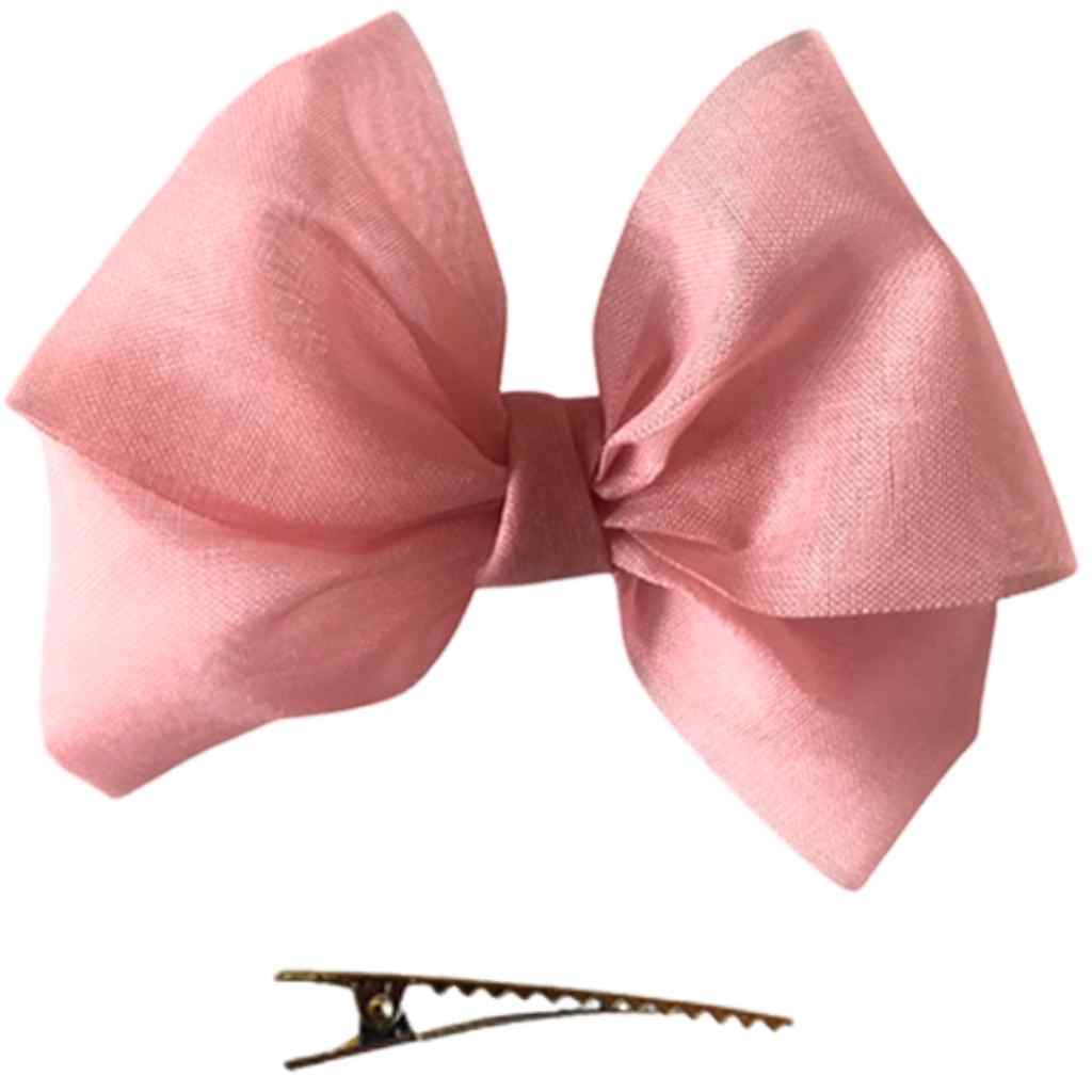 Pinza Lazo Tul para el pelo de niña Cuini modelo 78013 en color rosa