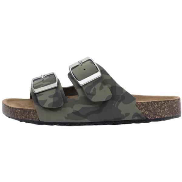Sandalias Bio Alemanas para niños Isotoner modelo 99547 en color camuflaje