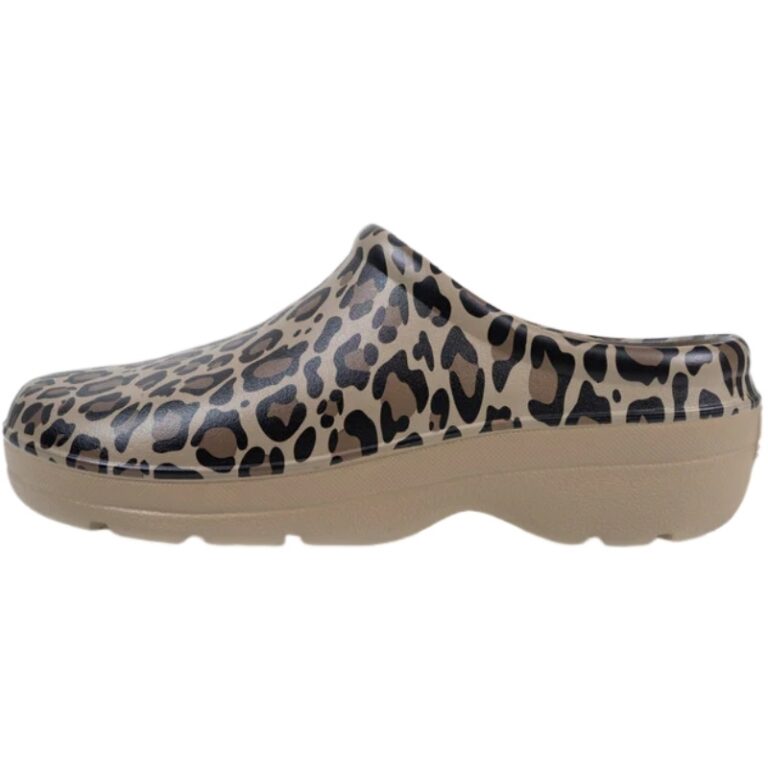 Zuecos para casa y jardín Leopardo Isotoner modelo 94912 en color leopardo