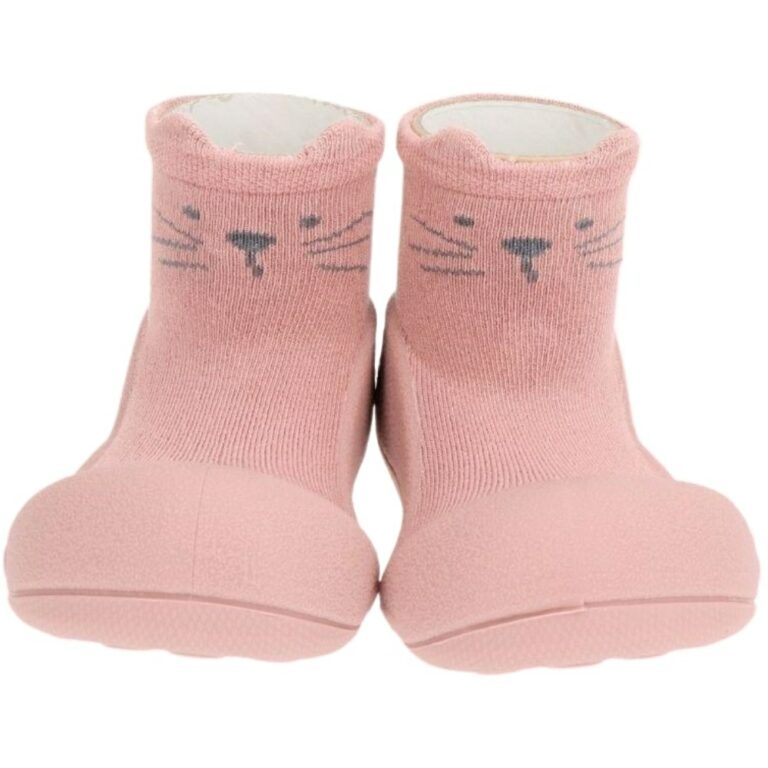 Calcetines respetuosos Attipas Bambú Animalitos modelo AANrosa en color rosa