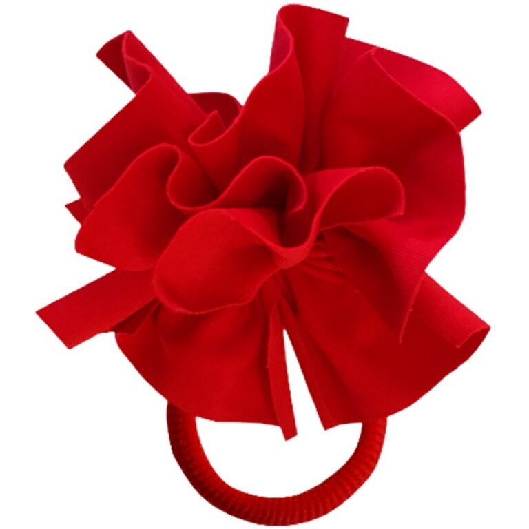 Goma Coletero para Niña Moña Cuini modelo 57356 en color rojo