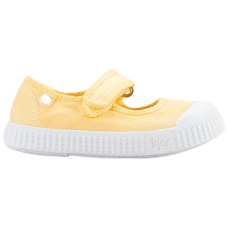 Merceditas Irene con velcro Igor modelo S10182 en color vainilla
