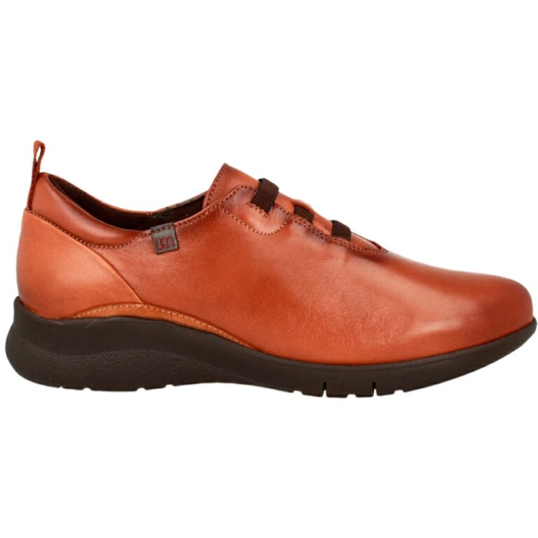 Zapatos Piel de Mujer Elásticos Pepe Menargues modelo 20920 en color marron