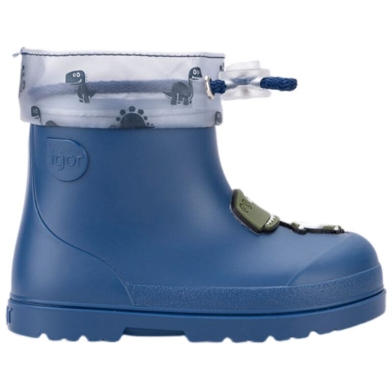 Botas de Agua Mendi Dino Ajustable de Igor modelo W10323 en color azul