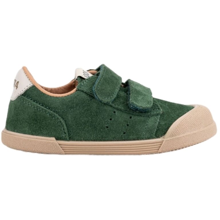 Zapatillas Respetuosas Serraje Tennis Suede Igor modelo W10341 en color verde