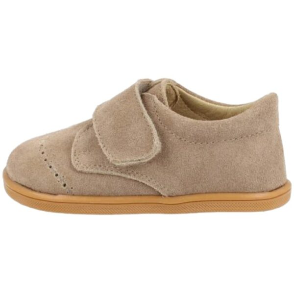 Zapatitos de Serraje picado Quito Blanditos modelo QUITO en color vison