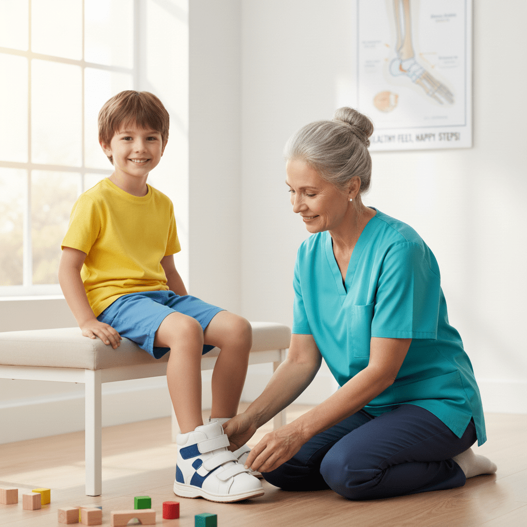 zapatos ortopedicos niños