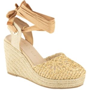 Alpargata Cuña Yute Croché Cintas Azarey