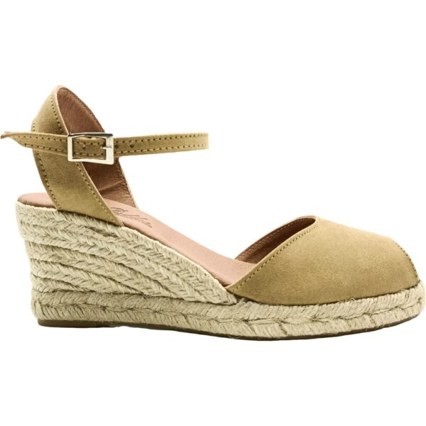 Alpargatas Abiertas Etan Piel De Pablos modelo 43S5 en color camel