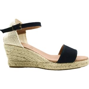 Alpargatas Abiertas Tira Lona De Pablos