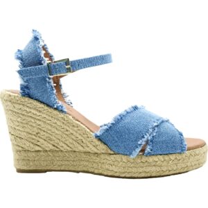 Alpargatas Lona Cruzada de Mujer