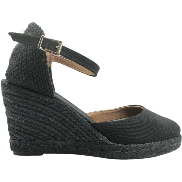 Alpargatas de Mujer Lona Altas De Pablos modelo 52S7 en color full black