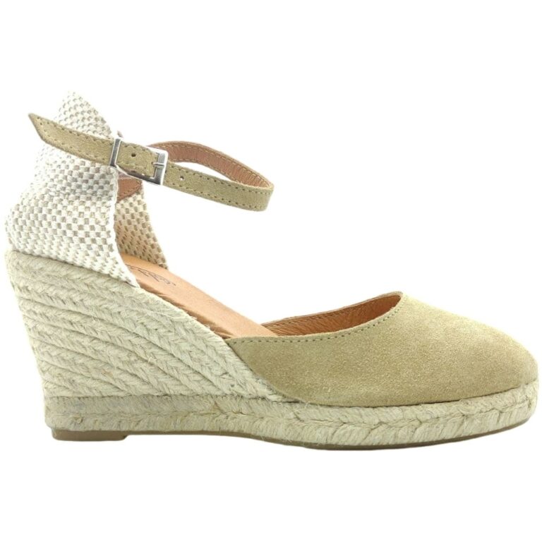 Alpargatas de Mujer Serraje De Pablos modelo 52S7SERR en color arena