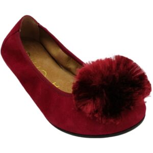 Bailarina Pompón Ante Unisa elástica