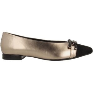 Bailarinas Metalizadas Piel Davinde GIOSEPPO