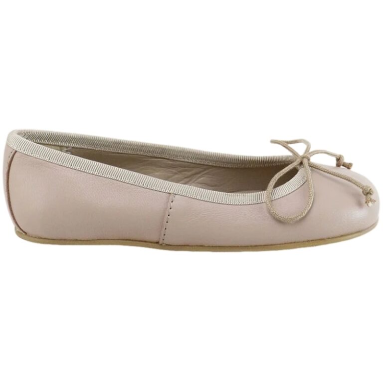Bailarinas de Piel Basic Lazo Eli 1957 modelo 52004AJ en color nude
