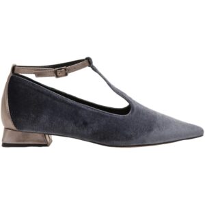 Bailarinas de terciopelo con tacón Azarey