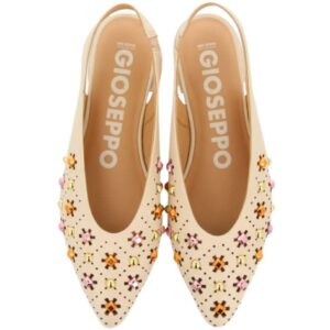 Bailarinas talón elastic con tachas GIOSEPPO