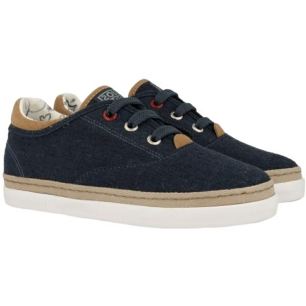 Blúcher Lona Gioseppo modelo 43973 en color marino