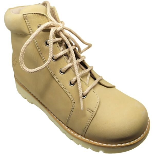Bota Mendivil Con Cremallera Tartufo modelo 71921 en color camel