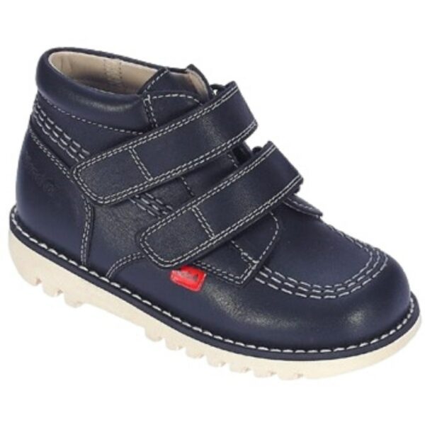 Bota Velcro Estilo Kickers de Mendivil modelo 76200 en color marino