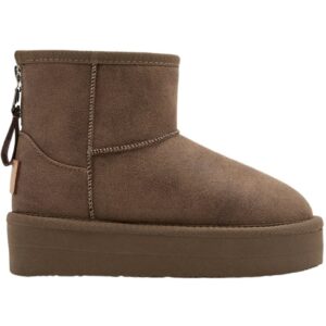 Botas Australianas Plataforma Cremallera B&W