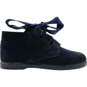 Botas Serraje Picado con cordón o lazo