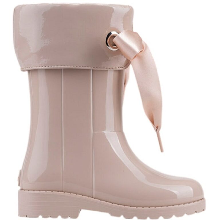 Botas de Agua Igor Campera Charol modelo W10114 en color beige