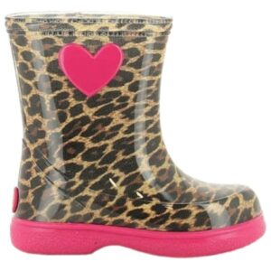 Botas de Agua Pipo Leopardo Negro