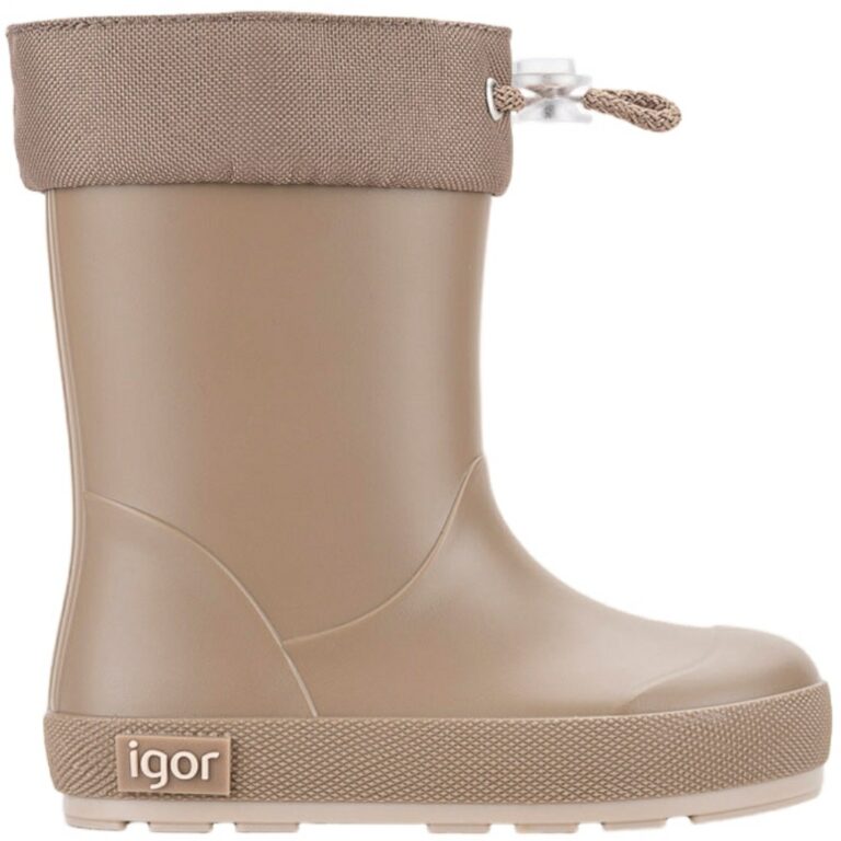 Botas de Agua Yogi Barefoot Ajustable de Igor modelo W10295 en color camel