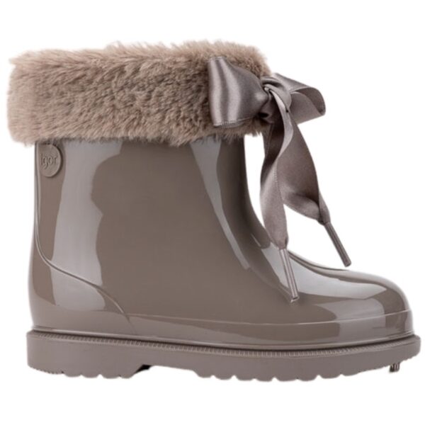 Botas de agua Bimbi Soft Igor modelo W10258 en color taupe