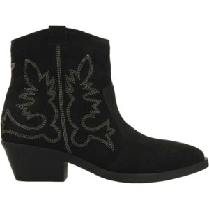 Botines Cowboy Tacón Piel Serraje Lenzing GIOSEPPO