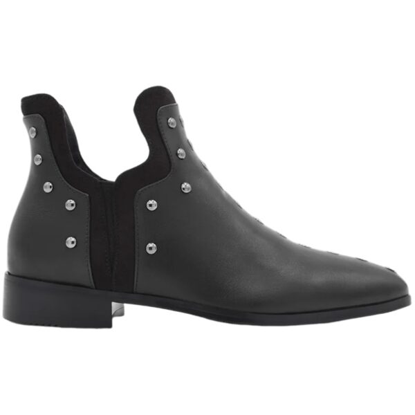 Botines con Tachas Elásticos Tazón Azarey modelo 462K103 en color negro