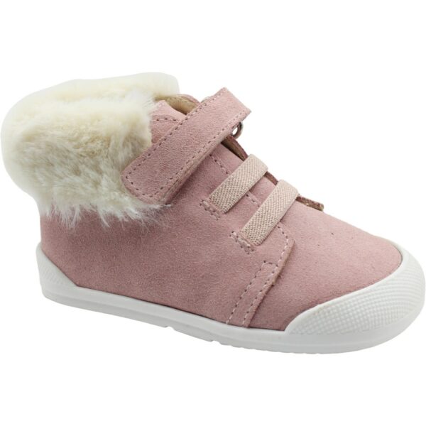 Botitas Forradas Respetuosas Blanditos modelo SIERRA en color rosa