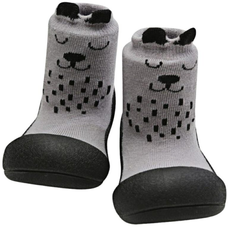 Calcetines respetuosos Attipas Algodón Cutie modelo AC en color gris