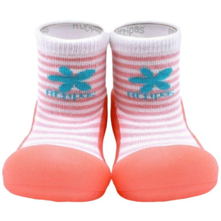 Calcetines respetuosos Attipas Algodón Peekaboo modelo PK en color naranja