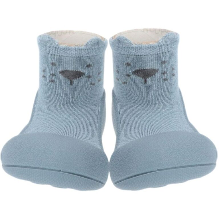 Calcetines respetuosos Attipas Bambú Animalitos modelo AANazul en color azul