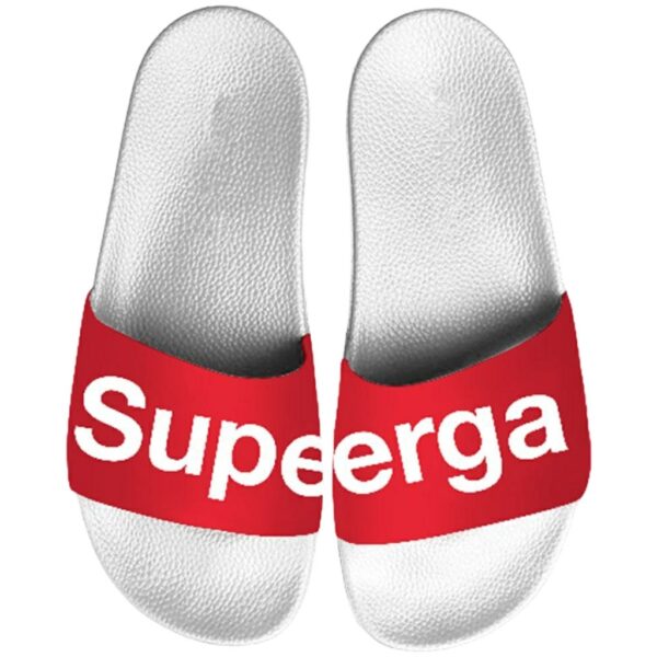 Chanclas Superga Slippers modelo S111 en color rojo
