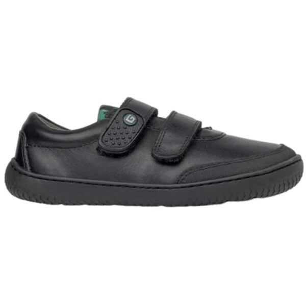 Colegial Barefoot con dos Velcros Gorila modelo 31101 en color negro