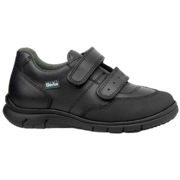 Colegial Reforzado Velcro dos Gorila modelo 33601 en color negro