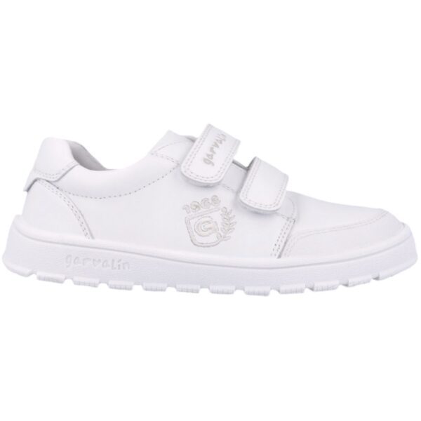 Deportivas Barefoot Bassic Piel Garvalin modelo 252510 en color blanco