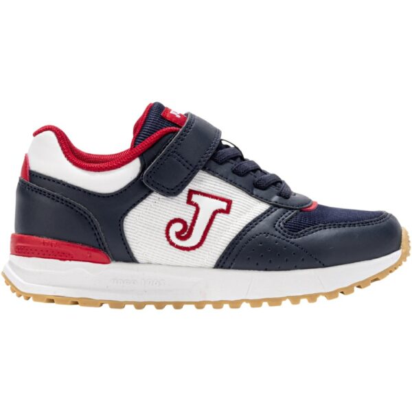 Deportivas Joma Velcro Tornado S modelo JTORS en color marino/rojo