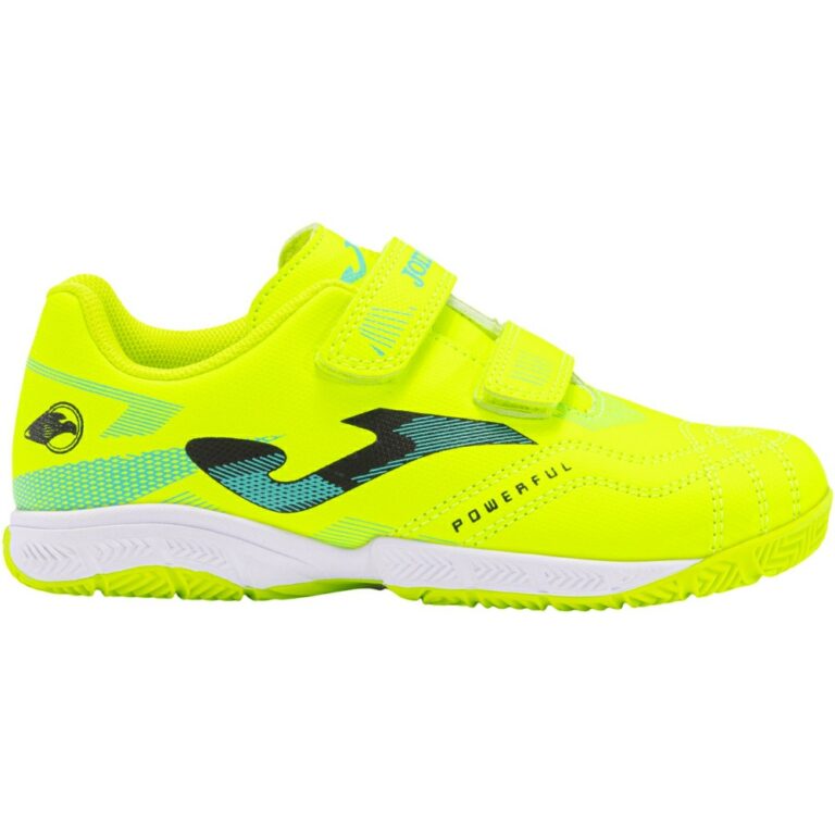 Deportivas Powerful Velcro Joma modelo POJ en color amarillo