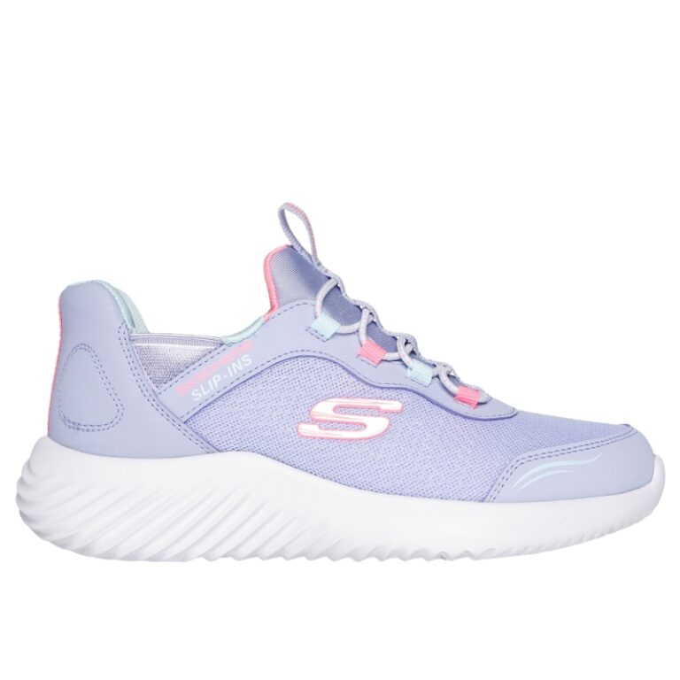 Deportivas Slip-In Bounder Skechers modelo 303585L en color malva