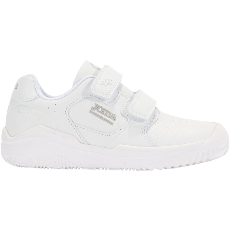 Deportivas Velcro Niños Ginkana Piel Joma modelo WGIN en color blanco