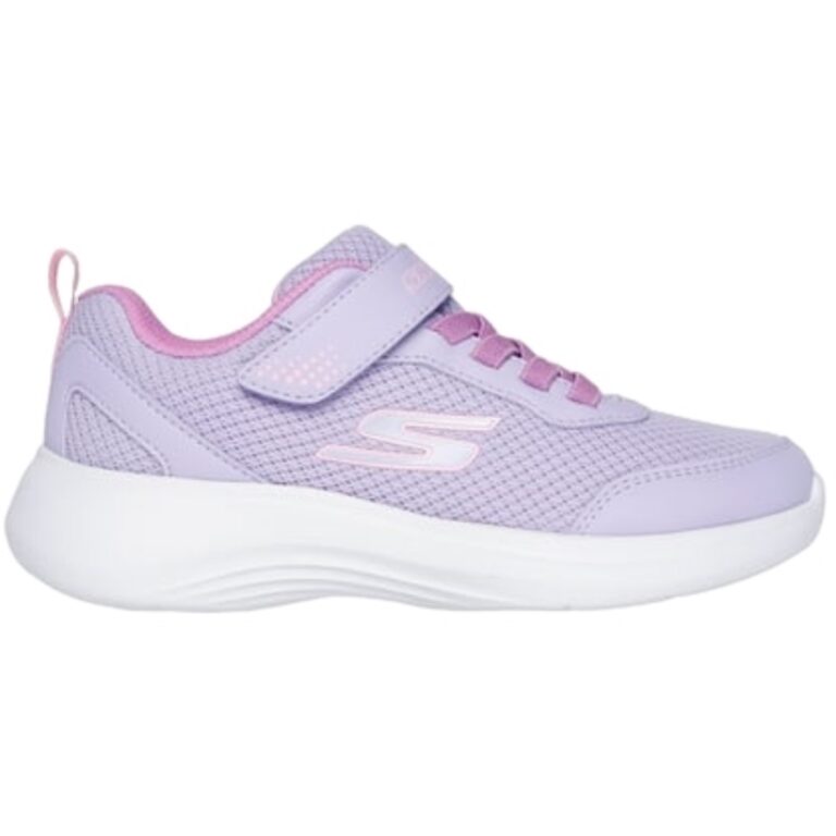 Deportivas Velcro Textil Skechers modelo 303573L en color malva