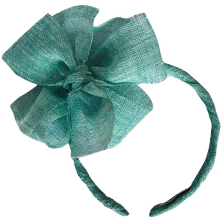 Diadema Lino Lazo Cuini modelo 48200 en color verde agua
