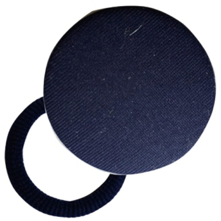 Goma Coletero para Niña Botón Cuini modelo 57350 en color marino